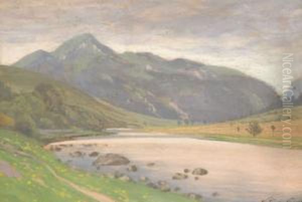 Tatrai Taj Oil Painting by Nandor Katona