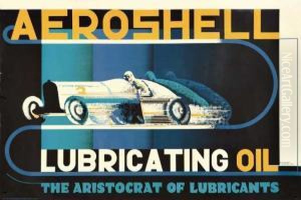 Aeroshell. 1932. Oil Painting by Edward Mcknight Kauffer