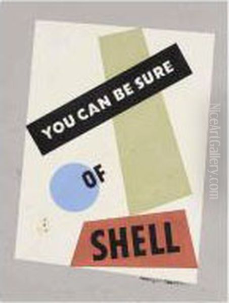 You Can Be Sure Of Shell Oil Painting by Edward Mcknight Kauffer