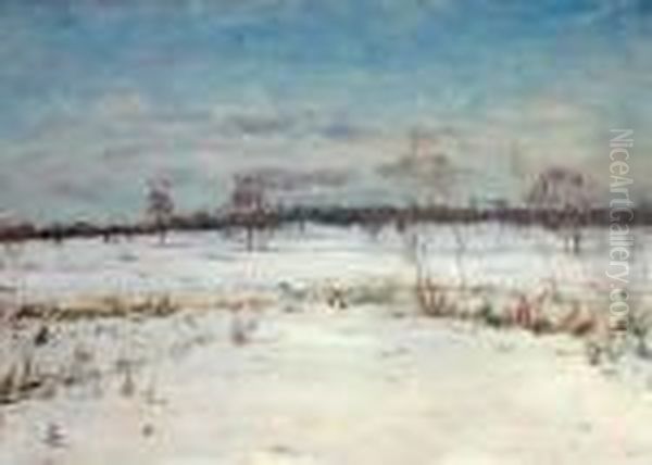 Untitled Oil Painting by Frantisek Kavan