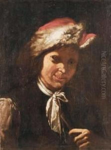 Figura Maschile Oil Painting by Bernhard Keil, Monsu Bernardo