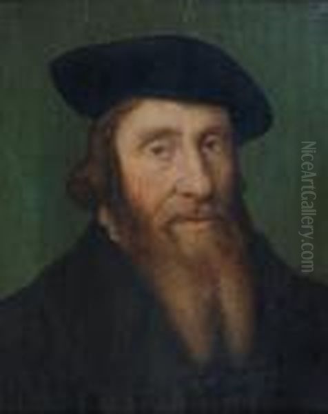 Portrait D'homme Oil Painting by Willem Adriaensz Key