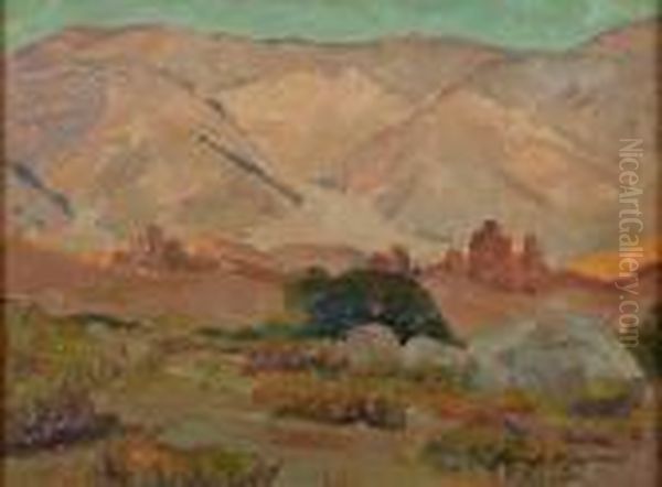 Ancient Castles Oil Painting by Aaron Edward Kilpatrick