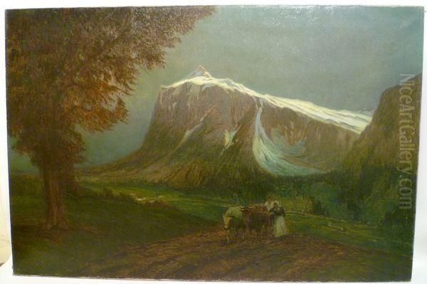 Le Labour Oil Painting by Athanasius Kircher