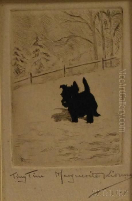 Tiny Tim Oil Painting by Marguerite Kirmse