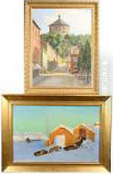 Oljemalningar Oil Painting by Axel Kleimer