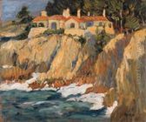 Monterey Green Oil Painting by George Joseph Koch