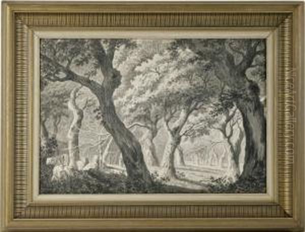 Koekkoek Oil Painting by Johannes Hermanus Koekkoek Snr