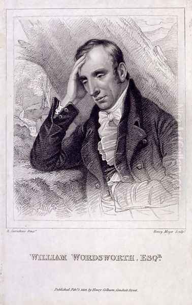 William Wordsworth (1770-1850) Oil Painting by Richard Carruthers