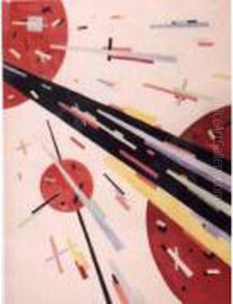 Ossipovna 
 Suprematisme Oil Painting by Nina Osipovna Kogan