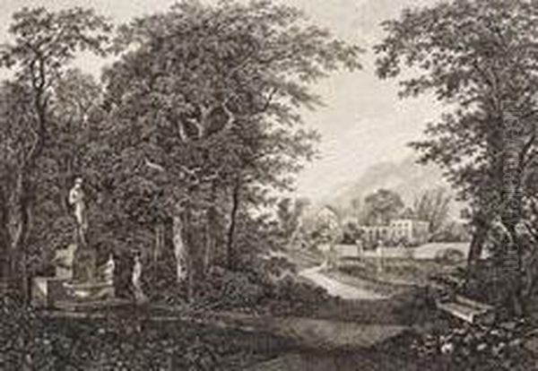 Landschaften Oil Painting by Carl Wilhelm Kolbe