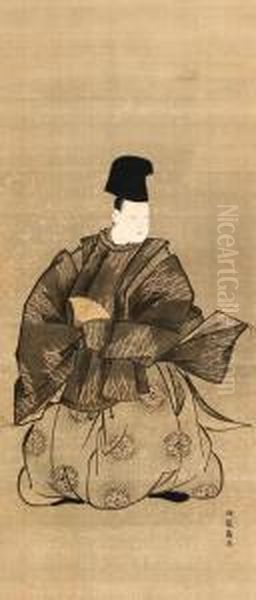 Matsukaze, Murasame And Ariwara 
No Yukihira From The Kabuki Dance