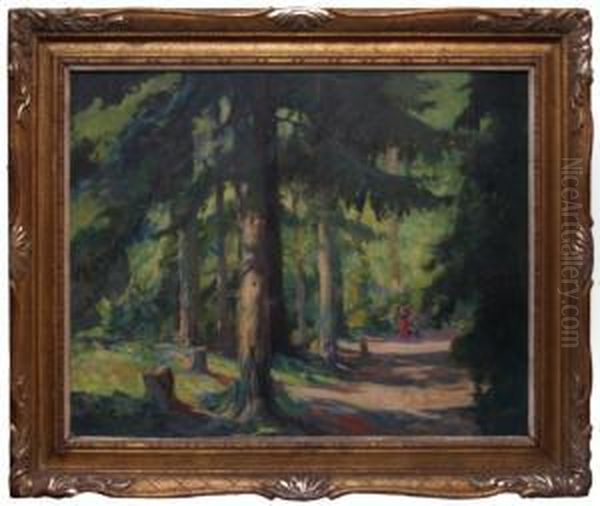 Postavy V Proslun
Inemlese Oil Painting by Marcel Krasicky