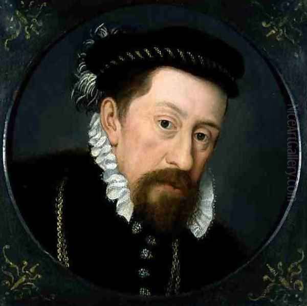 Portrait of The Duke of Montmorency (1493-1567) Oil Painting by (circle of) Clouet, Francois