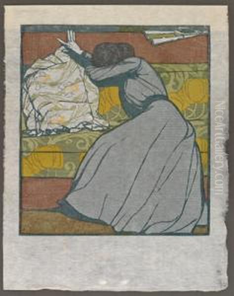 Derpolster Oil Painting by Max Kurzweil