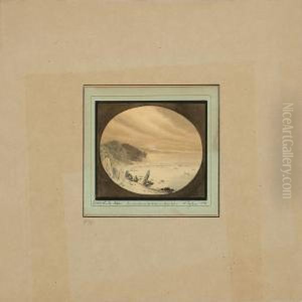 At Roe Kilde On Bornholm Island Oil Painting by Vilhelm Kyhn