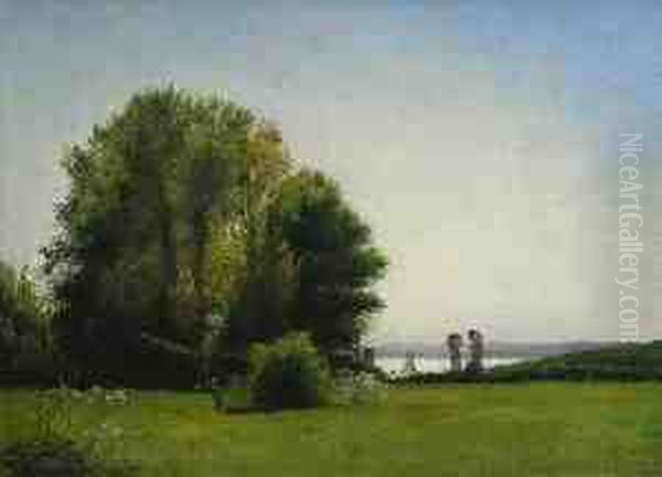 Paysage Oil Painting by Vilhelm Kyhn