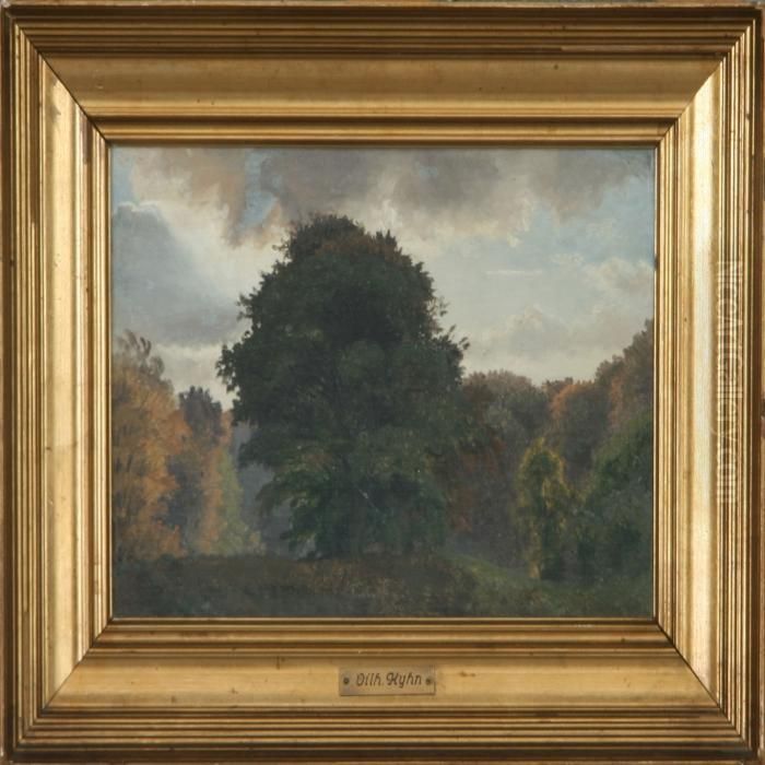 Signedmonogram Frdbg Oil Painting by Vilhelm Kyhn