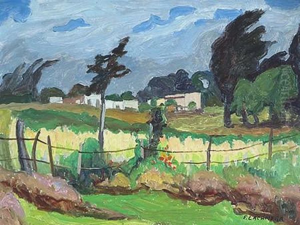 Suburbio Oil Painting by Fortunato Lacamera