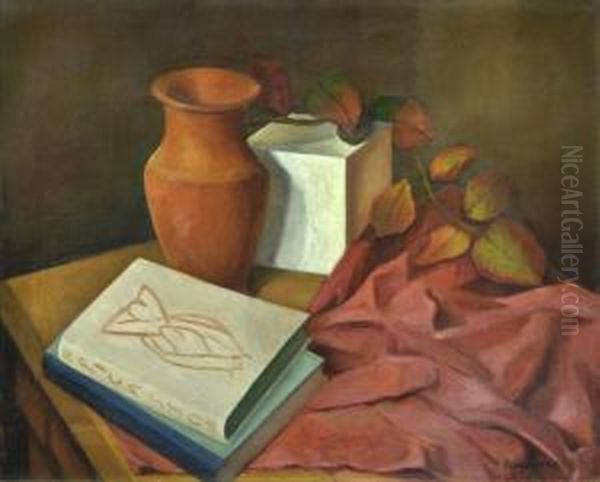 Composicion Oil Painting by Fortunato Lacamera