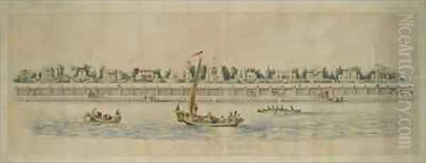 Ravenswood Long Island near Hallets Cove Oil Painting by Currier