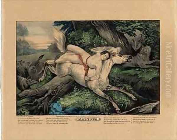 Mazeppa Oil Painting by Currier