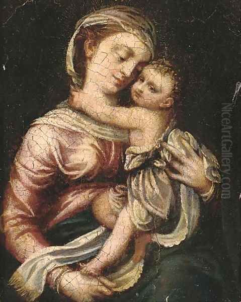 The Madonna and Child Oil Painting by Denys Calvaert
