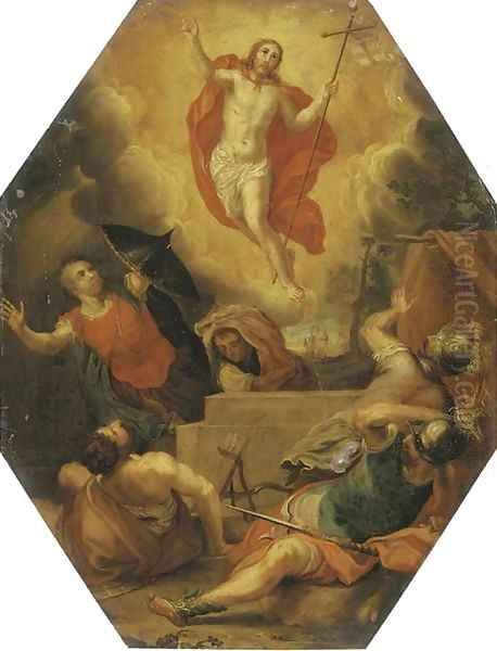 The Resurrection 2 Oil Painting by Denys Calvaert