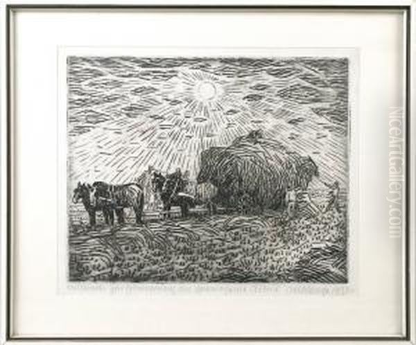 Ottolange Oil Painting by Otto Lange