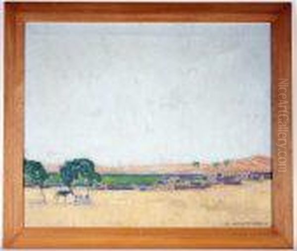 Untitled Oil Painting by Fernand Lantoine