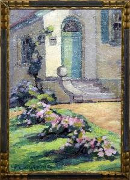 Maison Fleurie Oil Painting by Fernand Lantoine