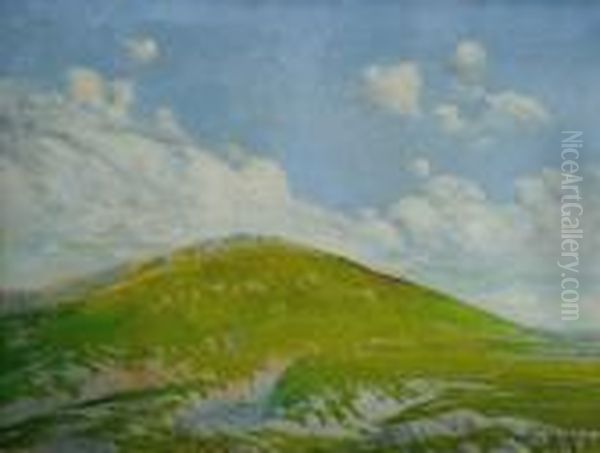 Sierra De Minas Oil Painting by Ernesto Laroche