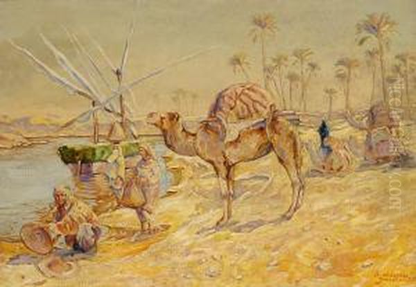 Jerozolima Oil Painting by Aleksander Laszenko