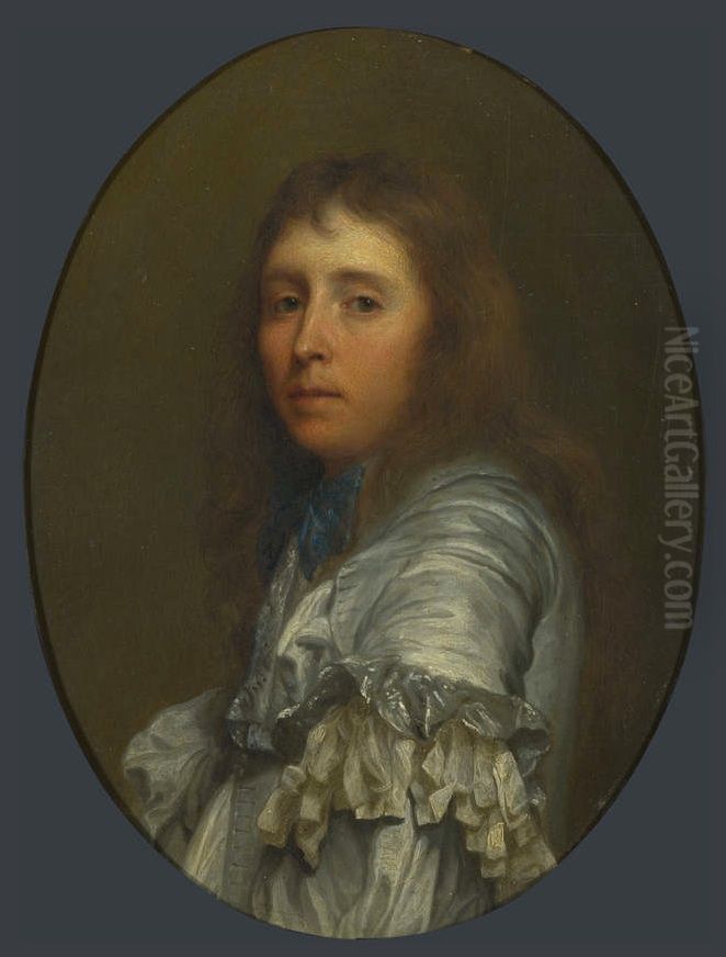 Portrait of a man Oil Painting by Gonzales Coques