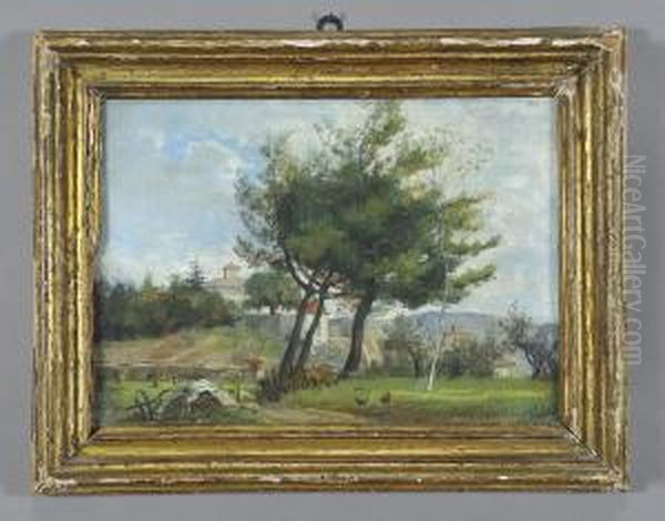 Concezione Oil Painting by Silvestro Lega
