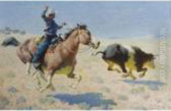 The Troublemaker Oil Painting by William Robinson Leigh