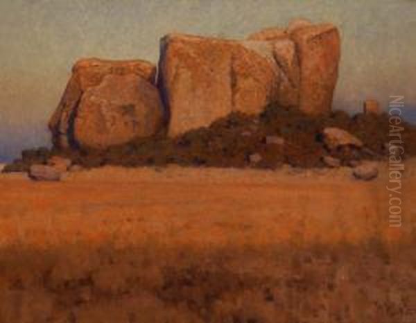 The Plains Group Oil Painting by William Robinson Leigh