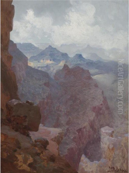 The Grand Canyon Oil Painting by William Robinson Leigh