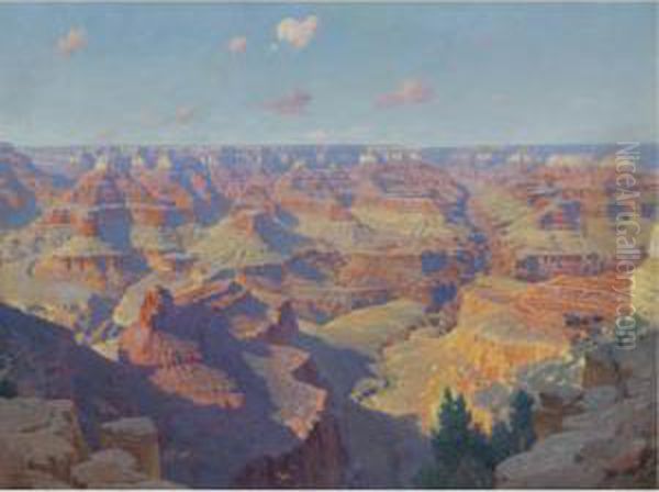 Grand Canyon Oil Painting by William Robinson Leigh