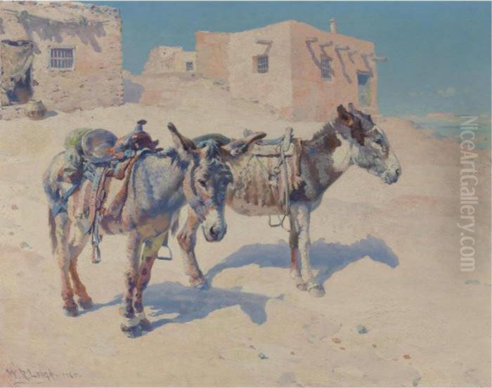 Patient Oil Painting by William Robinson Leigh