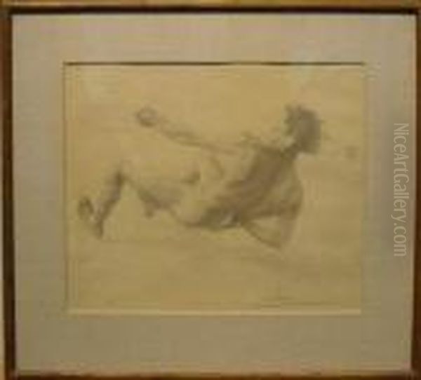 Study For 'the Best Of The Bunch' Oil Painting by William Robinson Leigh