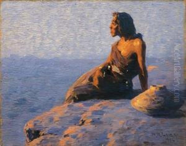 Resting Water Carrier Oil Painting by William Robinson Leigh