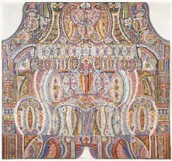 Composition Oil Painting by Augustin Lesage