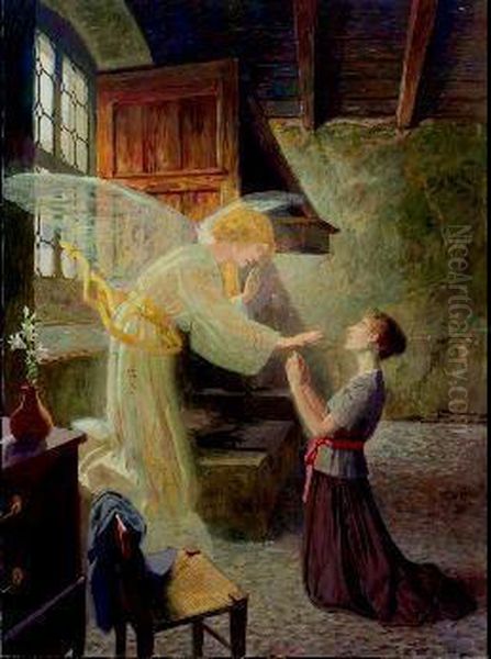 Annunciazione Oil Painting by Hans Lietzmann