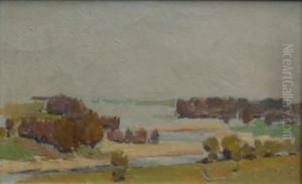 Untitled Oil Painting by Percival Ch., Percy Lindsay