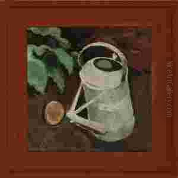 Vandkande Oil Painting by Mogens Lorentzen