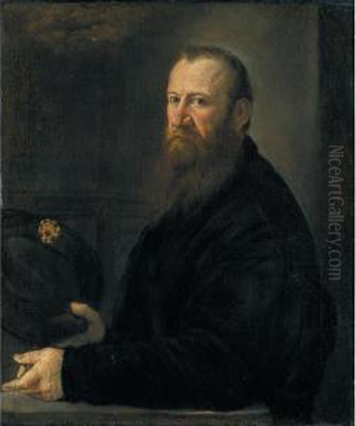 Ritratto Di Gentiluomo Oil Painting by Lorenzo Lotto