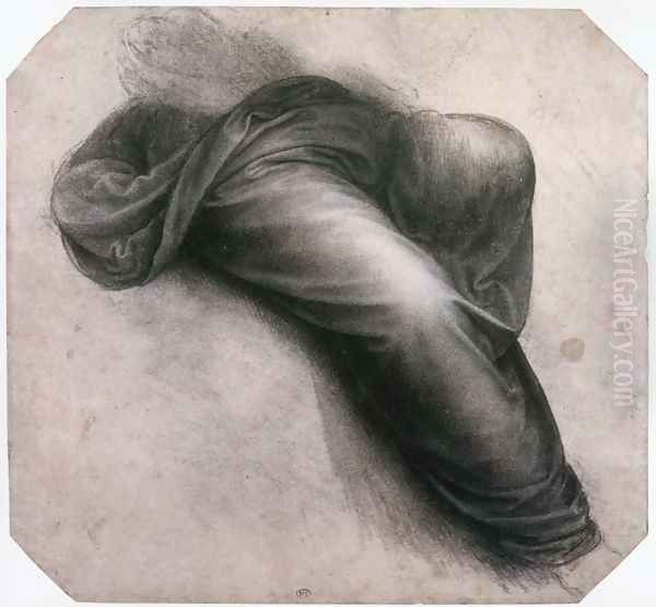 Study for Madonna and Child with St Anne Oil Painting by Leonardo Da Vinci