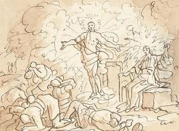 The Resurrection Oil Painting by Jan Luyken