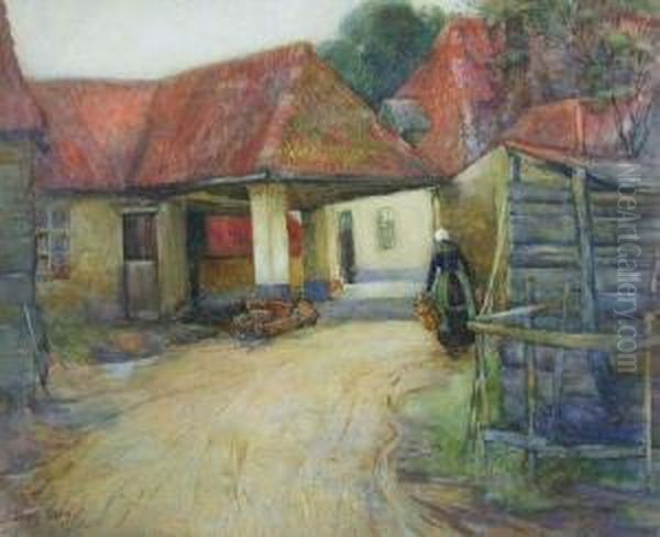 The Watercarrier Oil Painting by Thomas Bonar Lyon